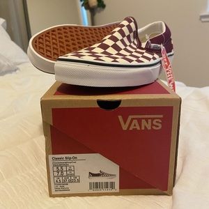 Women’s Checkered Vans